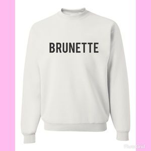 BRUNETTE COZY GRAPHIC SWEATSHIRT S - XL 